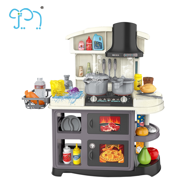 Кухонный набор, игрушки, Печать Oem, цветная коробка, упаковка, экологичная Упаковка, Детские Семейные забавные игрушки