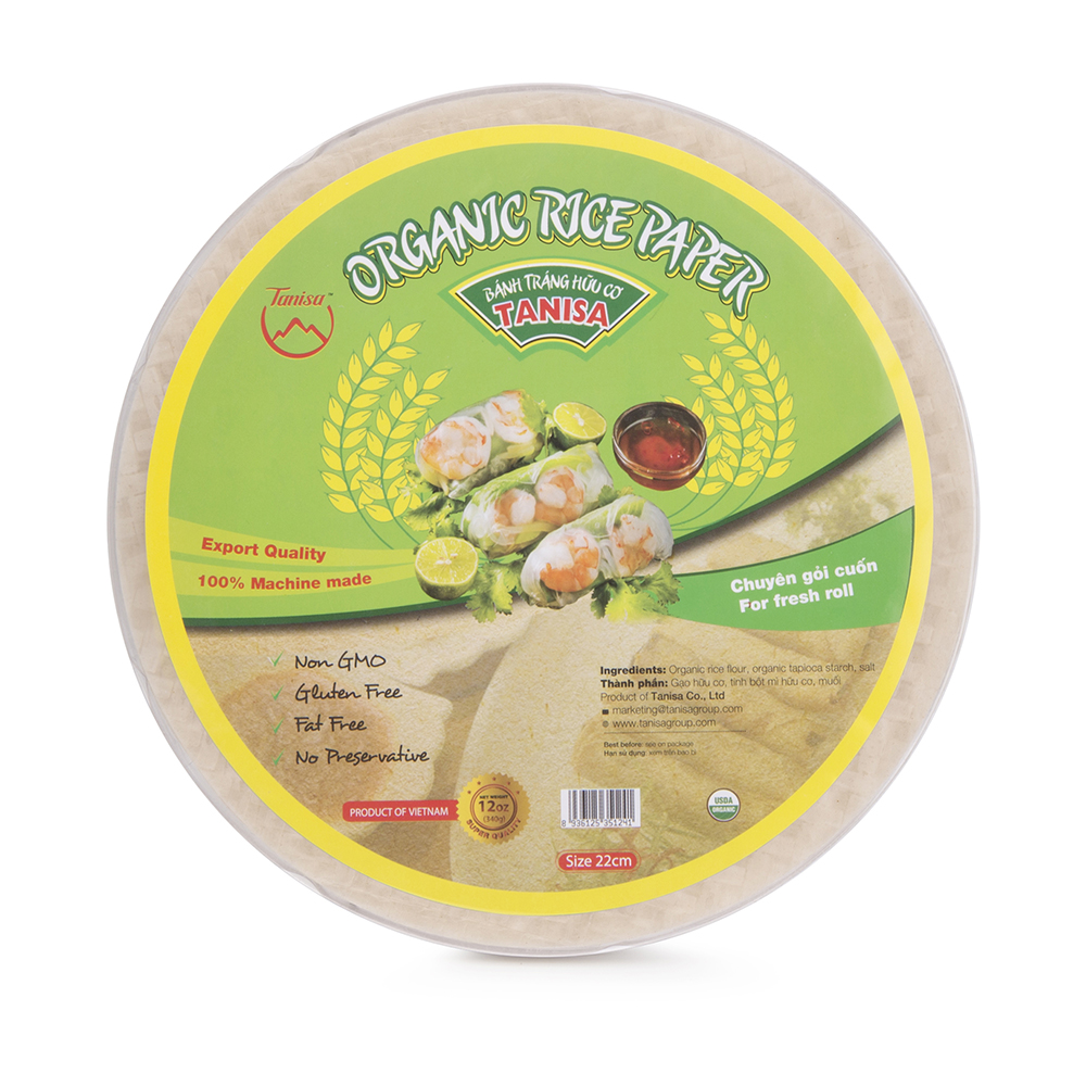 Vietnam Wholesale Company For Food & Beverage Made In Vietnam | Plastic Box Organic Rice Paper