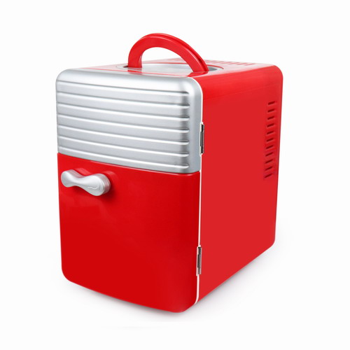 5L Car Mini Fridge Plastic Door Promotional Portable Home Fridge skincare Cosmetic Fridge EVERCOOL