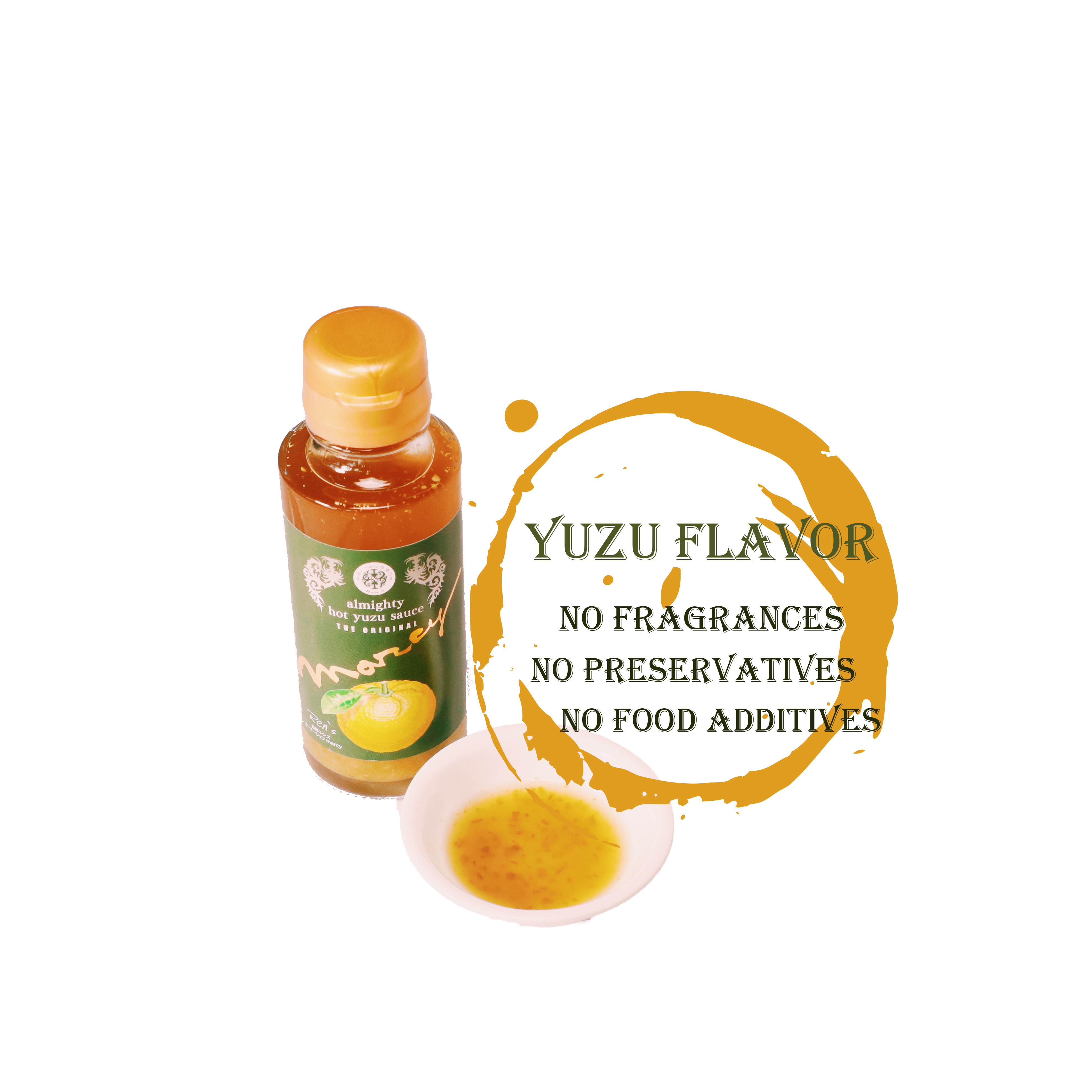 ISO низкозатратный пищевой уксус желтый yuzu соус с горячим перцем oem