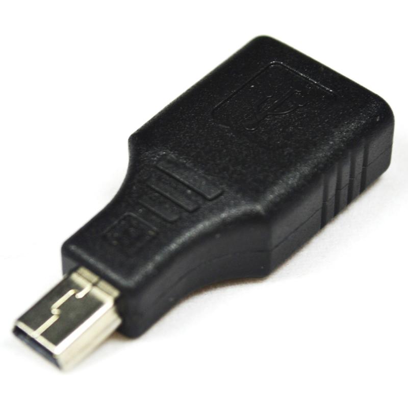 OTG адаптер черный USB 2,0 (мама)-Micro USB B (папа) 5-контактный мини OTG адаптер 2019 Новый USB2.0 постоянного тока в постоянный преобразователи для компьютера ПК планшет