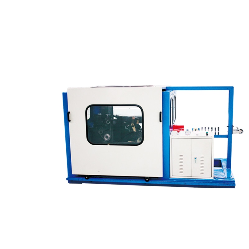 Ropenet Twines maker directly making the split film to twines into spool shape Adjust by tech gear