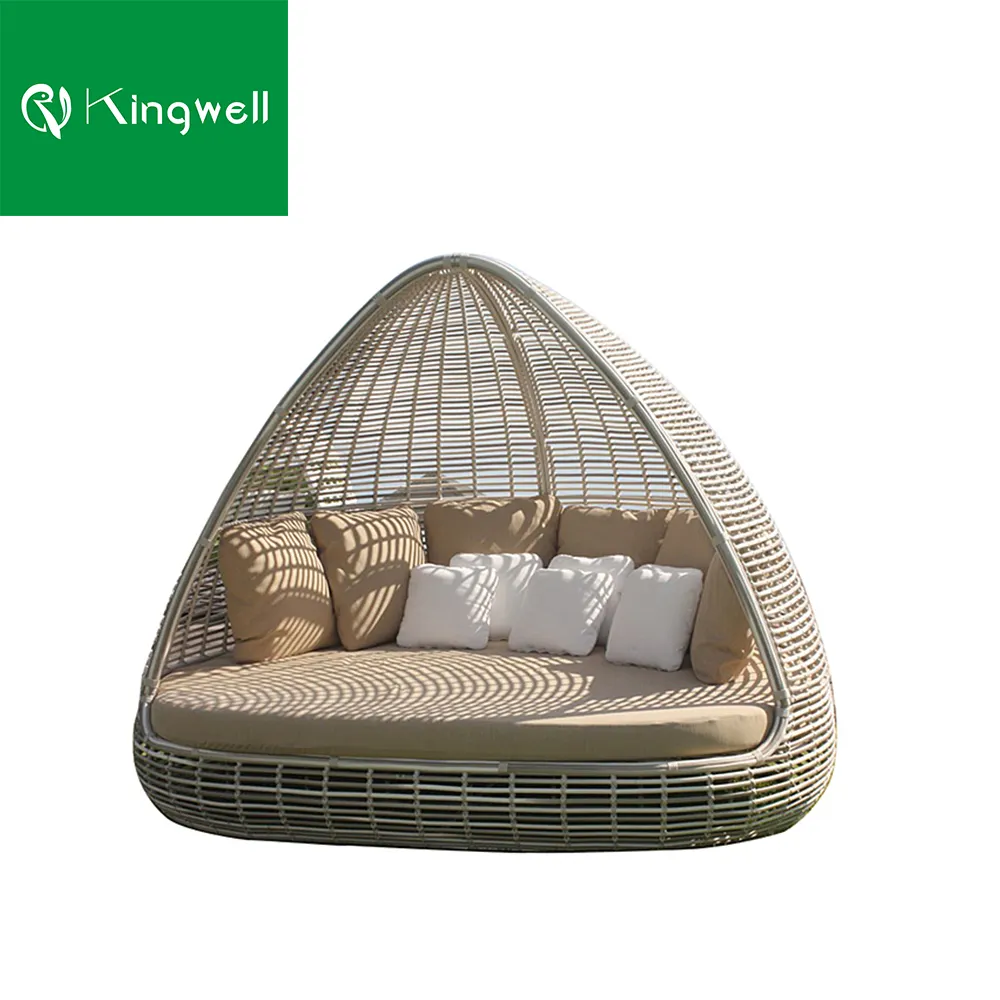 Outdoor furniture cabana daybed rattan sunbed outdoor