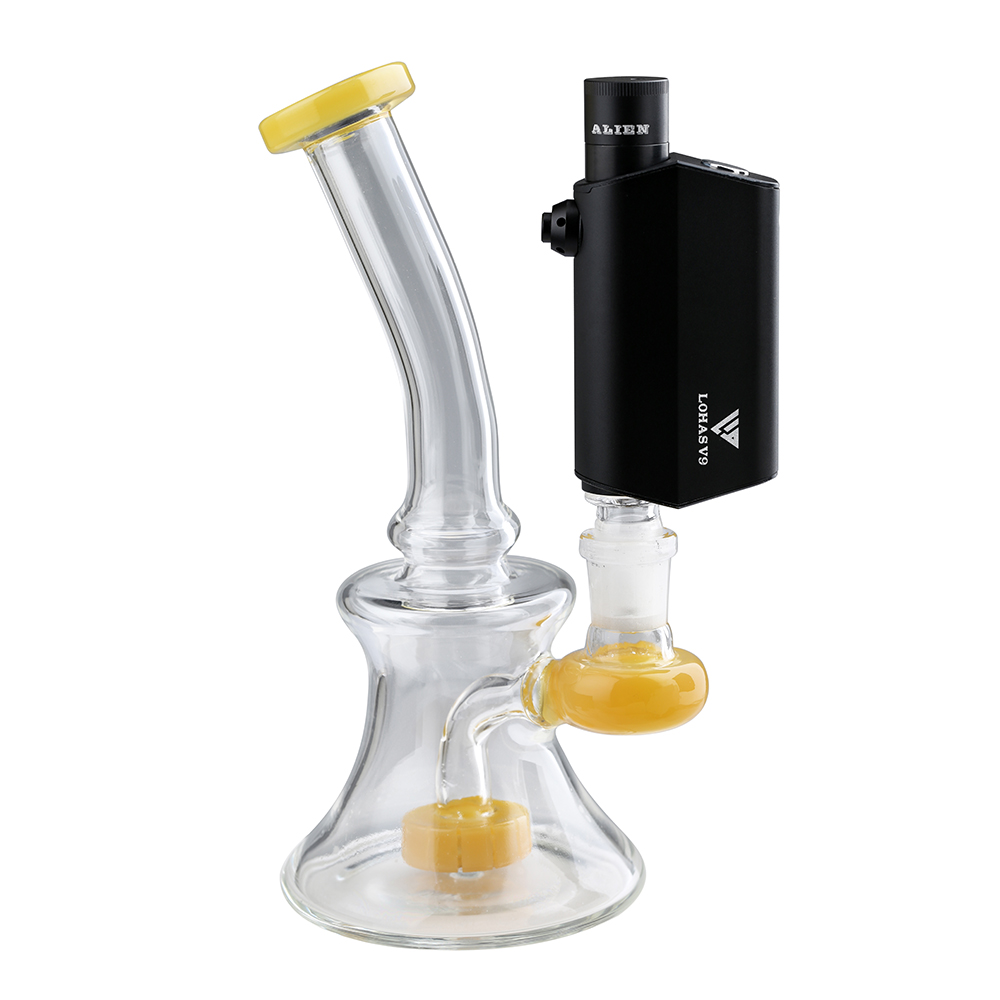 Cbd концентрированный картридж мод восковой испаритель Lohasv9 Alien испаритель атомайзер для водопроводной трубы 14/19 мм