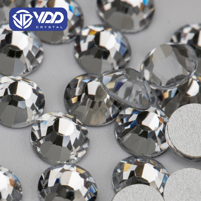 VDD 001 Crystal Non Hotfix Rhinestones SS3-SS50 DMC Flatback Applique Crystal Stones Nail Art Accessories Decoration Diy Crafts