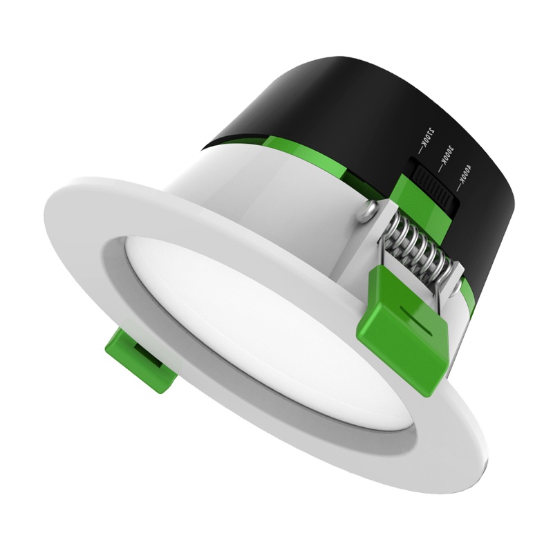 IP44 модульный дизайн 9 Вт SMD модульный дизайн Регулируемый потолочный встраиваемый Наклонный безрежущий светодиодный квадратный светильник