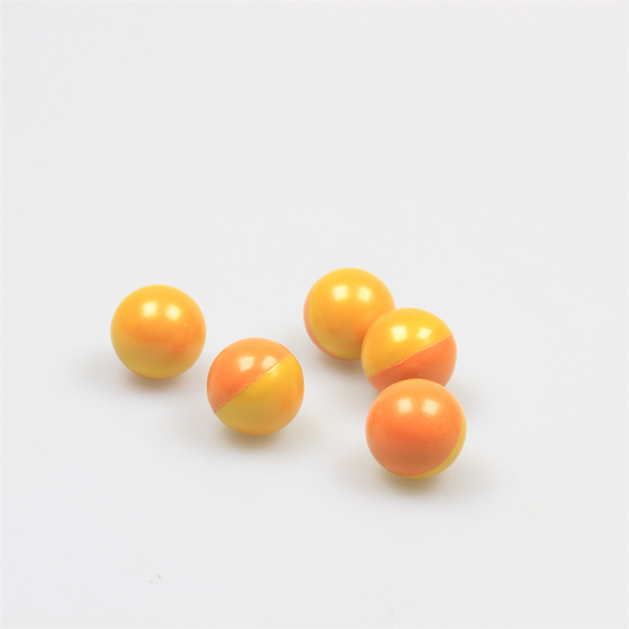 two-tone shells paintballs 0.68 caliber dye paintball for Outdoor Shooting Games