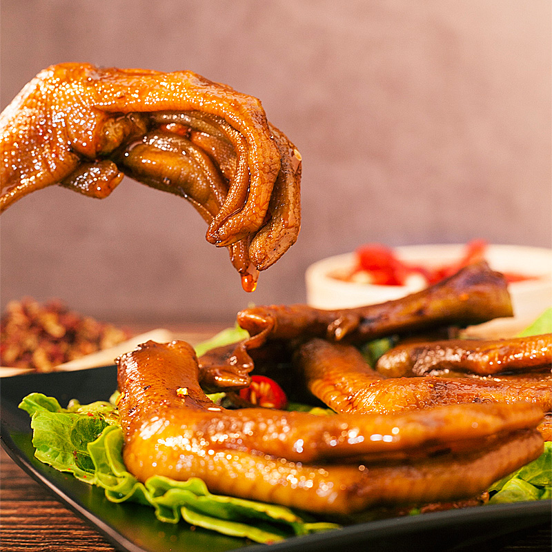 Вкусная закуска Xiao Hu-Duck, закуска с острыми когтями утки, 5 кг, пряный вкус, китайский интернет-магазин закусок