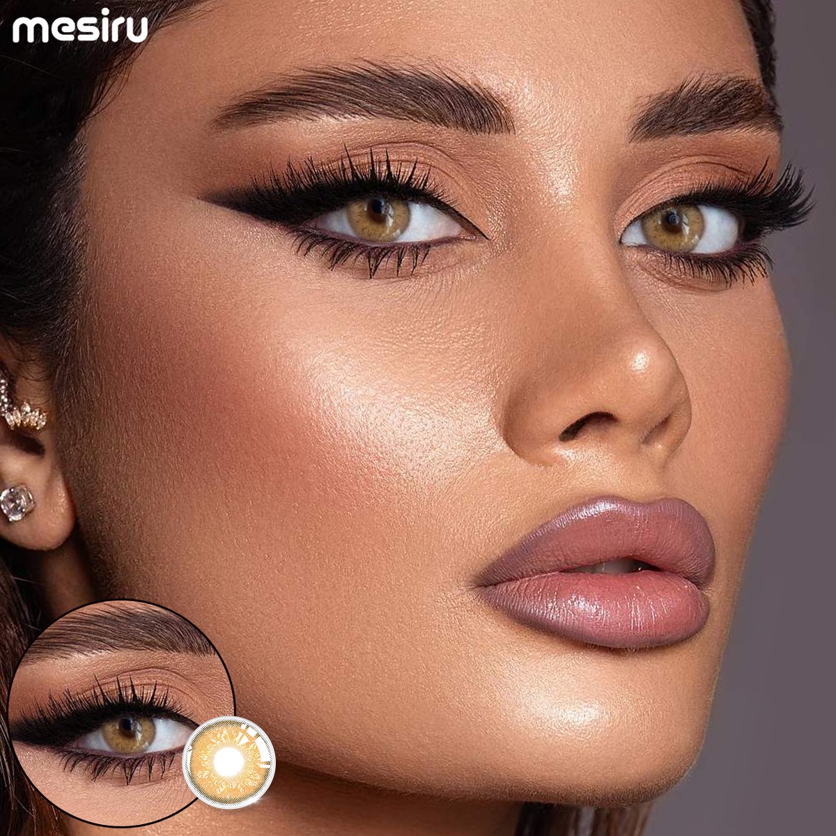 Russian Girl Brown Wholesale Fashion Color Yearly Cosmetic Eye Color Contact Lenses