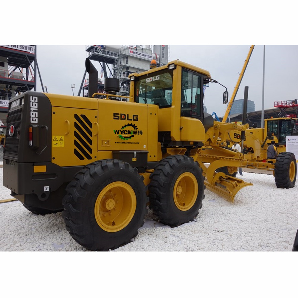 G9165 Reliable Motor Grader with Optional Ripper and Front Dozer