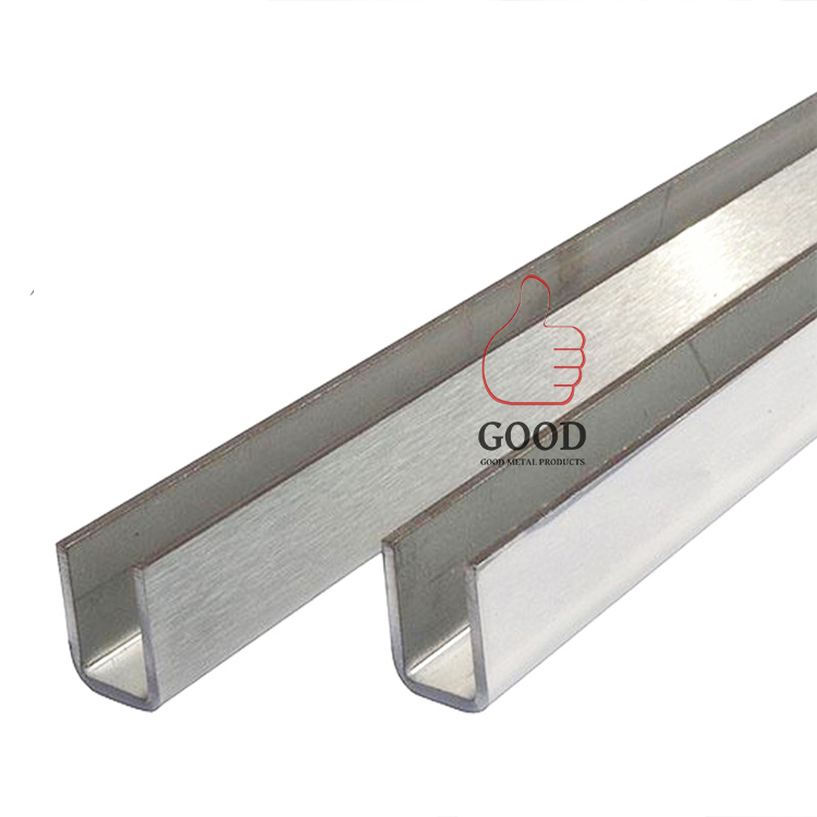 201 Stainless Steel Channel Sizes Supplier