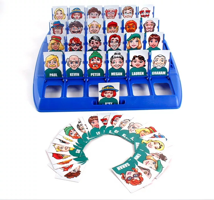 Children Board Games Original Guessing Game for Kids Ages 6 and Up for 2 Players Guess Who Game