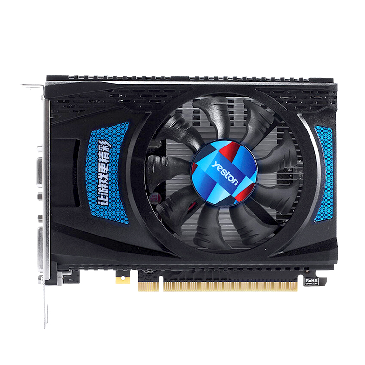 Yeston Rx 550 4 Гб видеокарта Amd Radeon Rx550 4 Гб карта памяти Gddr5 128 бит 6000 МГц