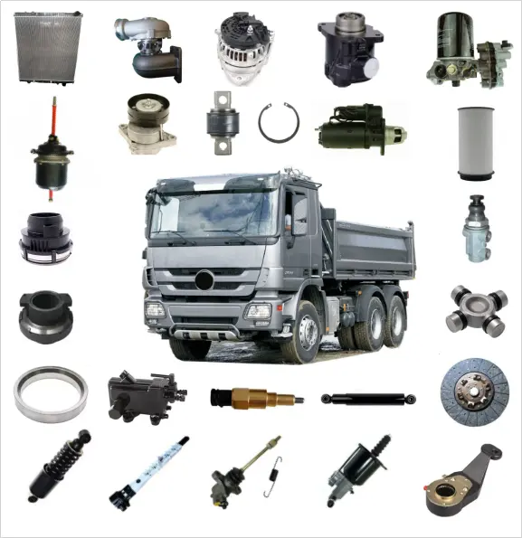 For Mercedes Benz Actros Mp2 Mp4 Truck Parts With High Quality More Than 1000 Items