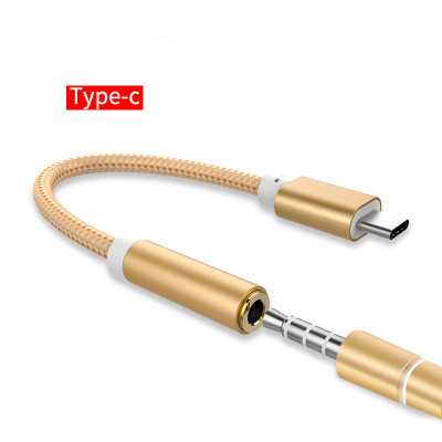 2021 XYZ универсальная куртка аудио Aux кабель USB C адаптер адаптеры для типа C до 3,5 мм телефонный звонок и прослушивание музыки ПВХ стандарт