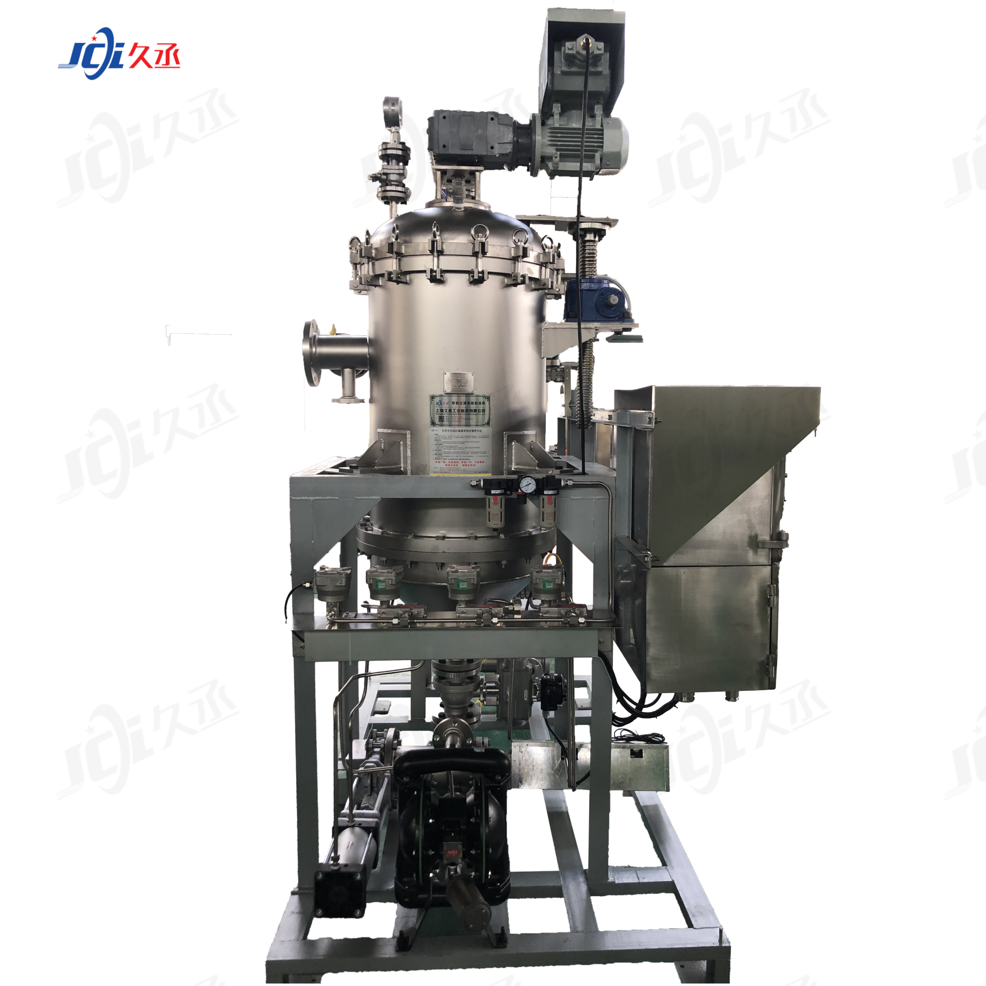 Pectin Xanthan Gum Food Additive Petroleum Tar Paraffin Phosphating Solution Self-cleaning Equipment