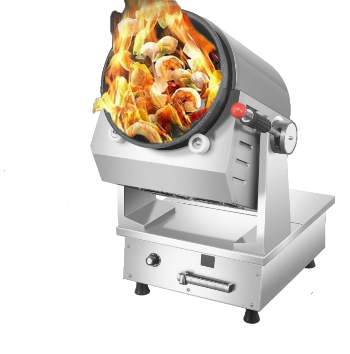 Restaurant Cooking Robot Chef Fried Rice Machine Provided 220V 5KW Automatic Cooking Machines For Restaurant Energy Saving