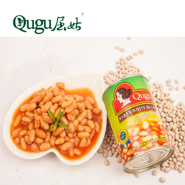 delicious food stuffs 400g canned navy beans in tomato sauce
