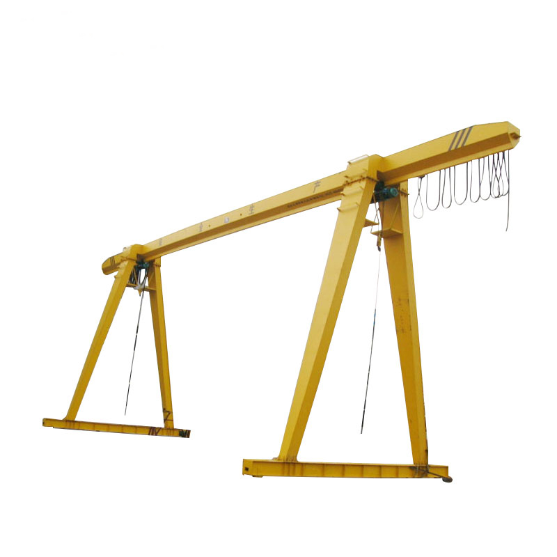 customized gantry crane 25t box type single girder gantry crane 30 ton with hoist