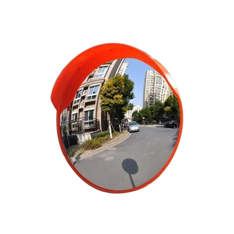 Roadway ABS material traffic mirror unbreakable convex round mirror
