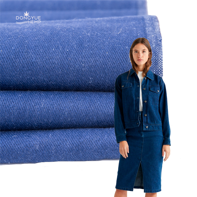 Unique Design fabrics wholesale hemp cotton bulk Jeans denim fabric