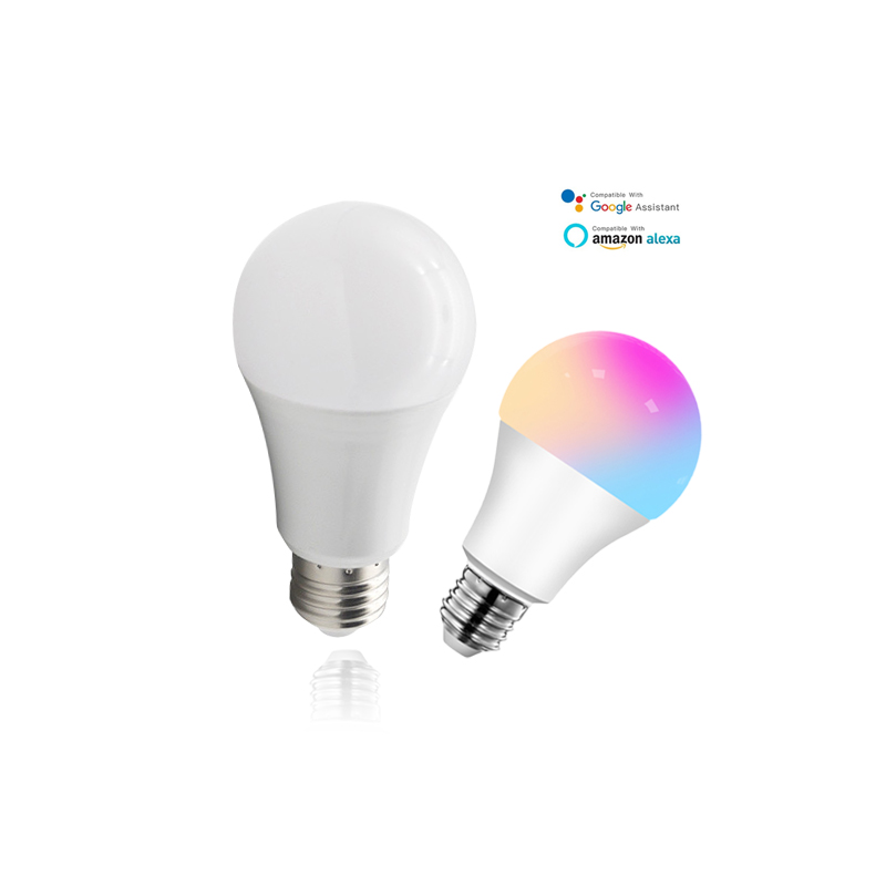Заводская цена от производителя светодиодная умная лампа RGB работает с Google Assistant Alexa