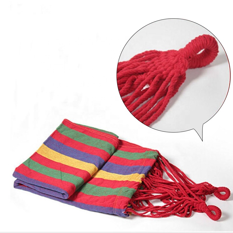 Top Selling Products 2021 New Outdoor Camping Hanging Folding Knit Hammock/ Hammock Bed Outdoor