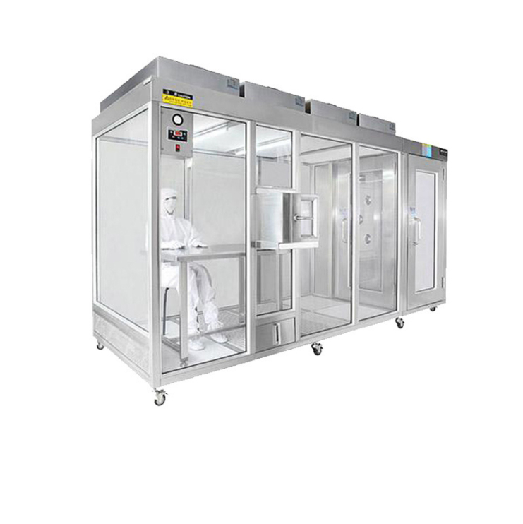 Modular Class 10000 Cleanroom With Lighting