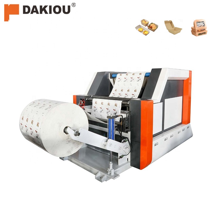 JTCQ-D Dakiou автоматическая печать бумажных стаканчиков и штамповочная машина в Китае
