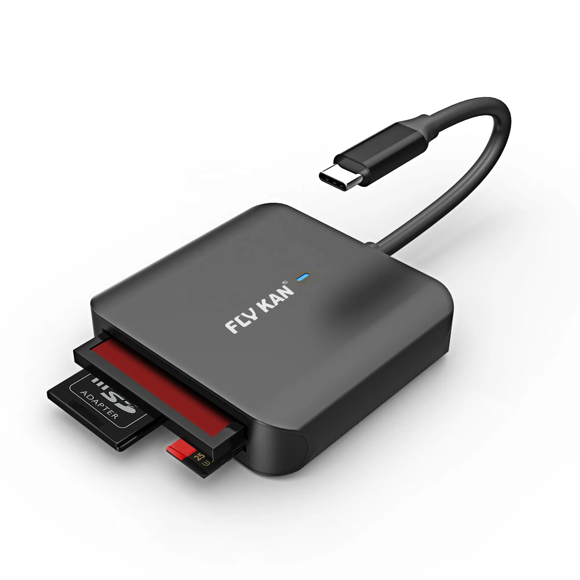 USB-C Compact Flash кардридер usb-USB-C Gen 1 UHS-II мульти-устройство чтения/записи (SD 4,0, microSD4.0, CF) HB080