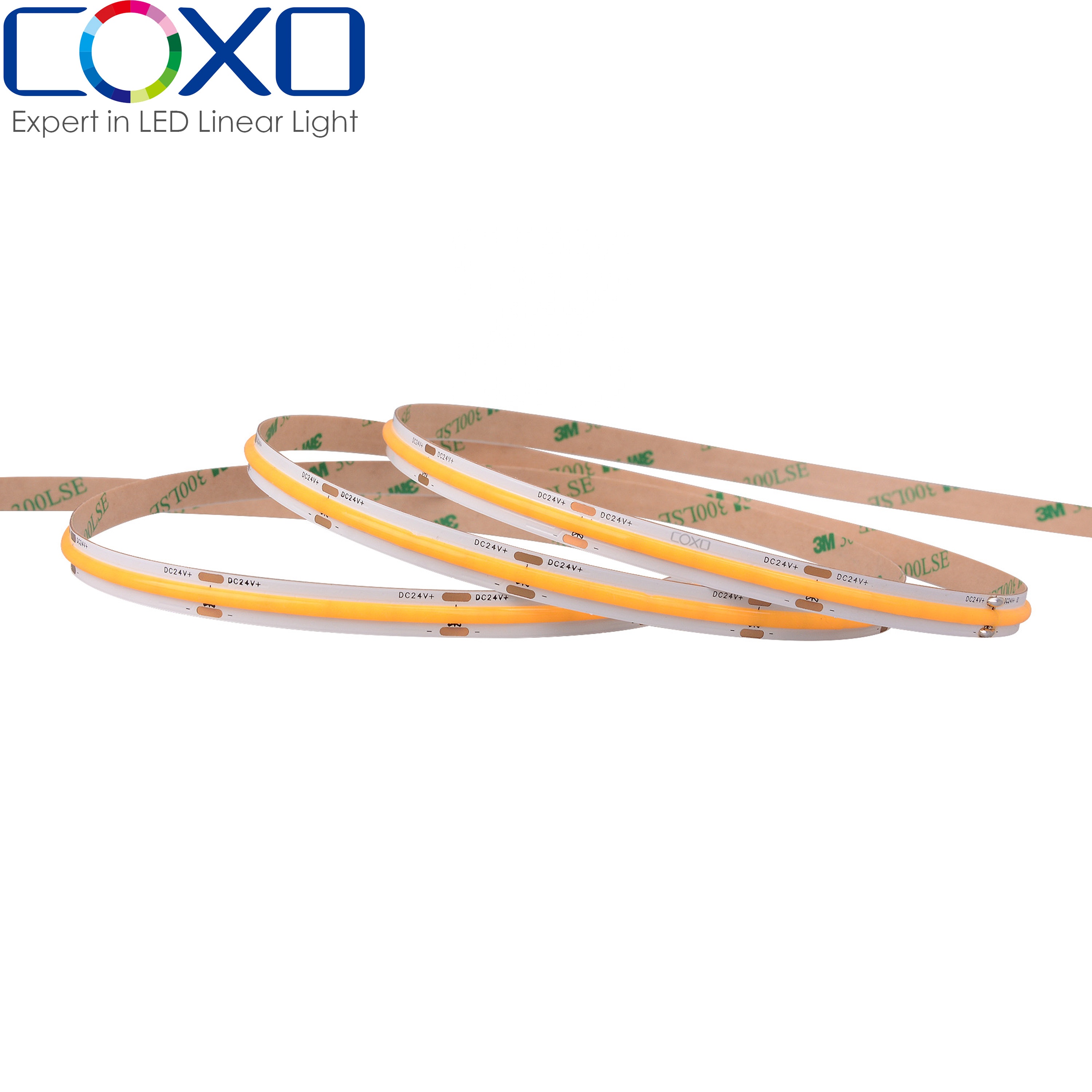 Led cob 12В 336led IP20 водонепроницаемый гибкий cob led 12В