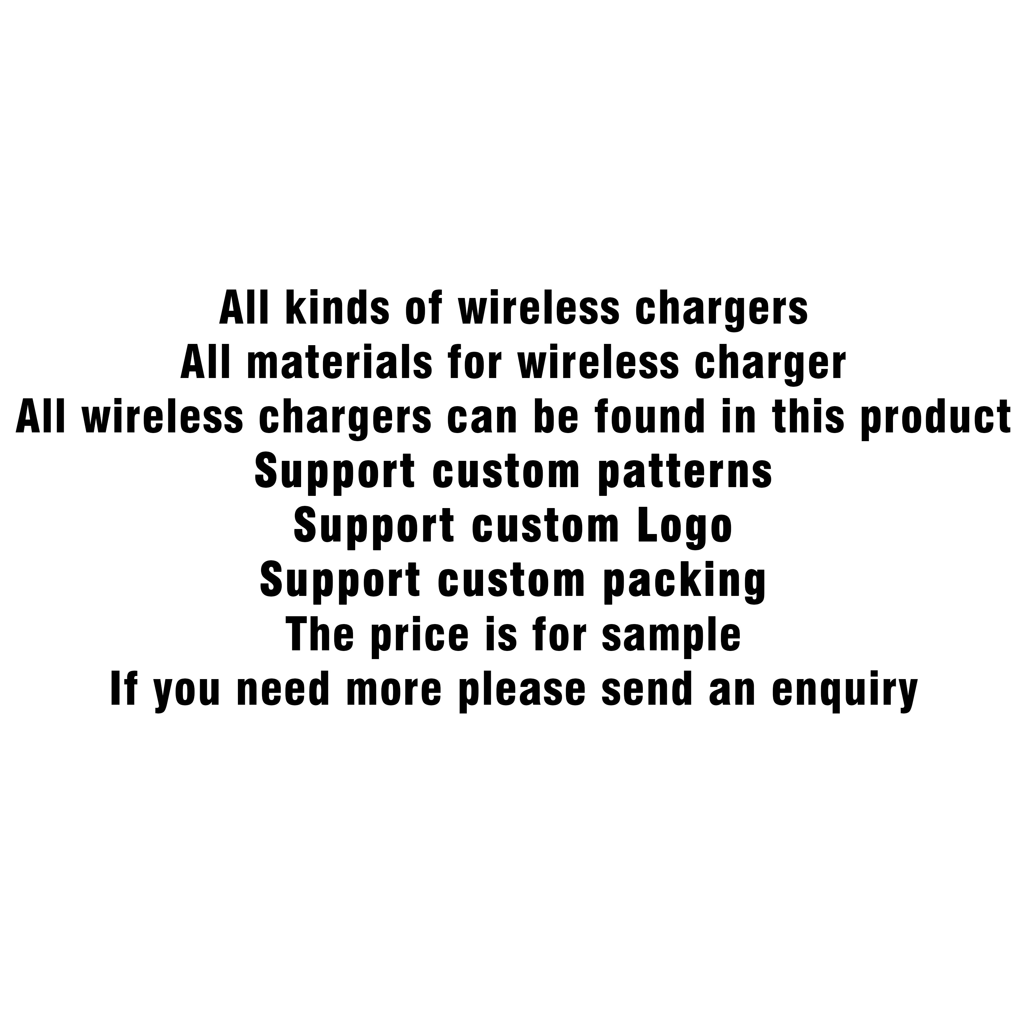 QI 5W 7.5W 10W 15W 20W Leather Mirror Alloy Metal Car Desk Mutifunction Mobile Wireless Chargers for Iphone 7 8 9 x 11 12