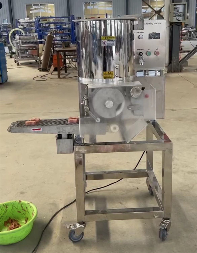 Ready to ship hamburger burger press patty maker jamaican patty making machine