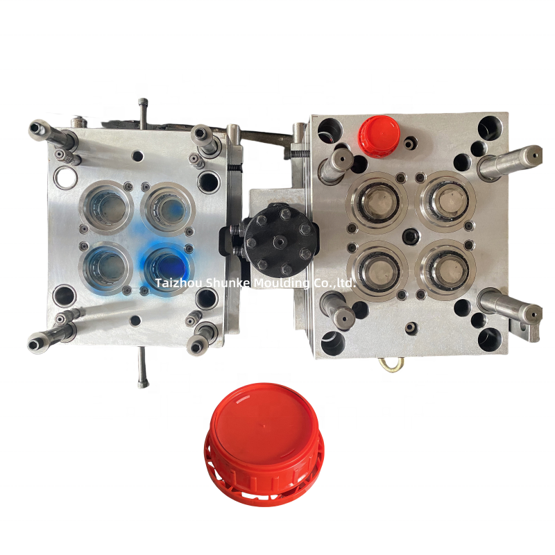plastic injection mold engine oil cap mold for bottle slider cap mold lubricant oil cap mould 20L extrusion bottle