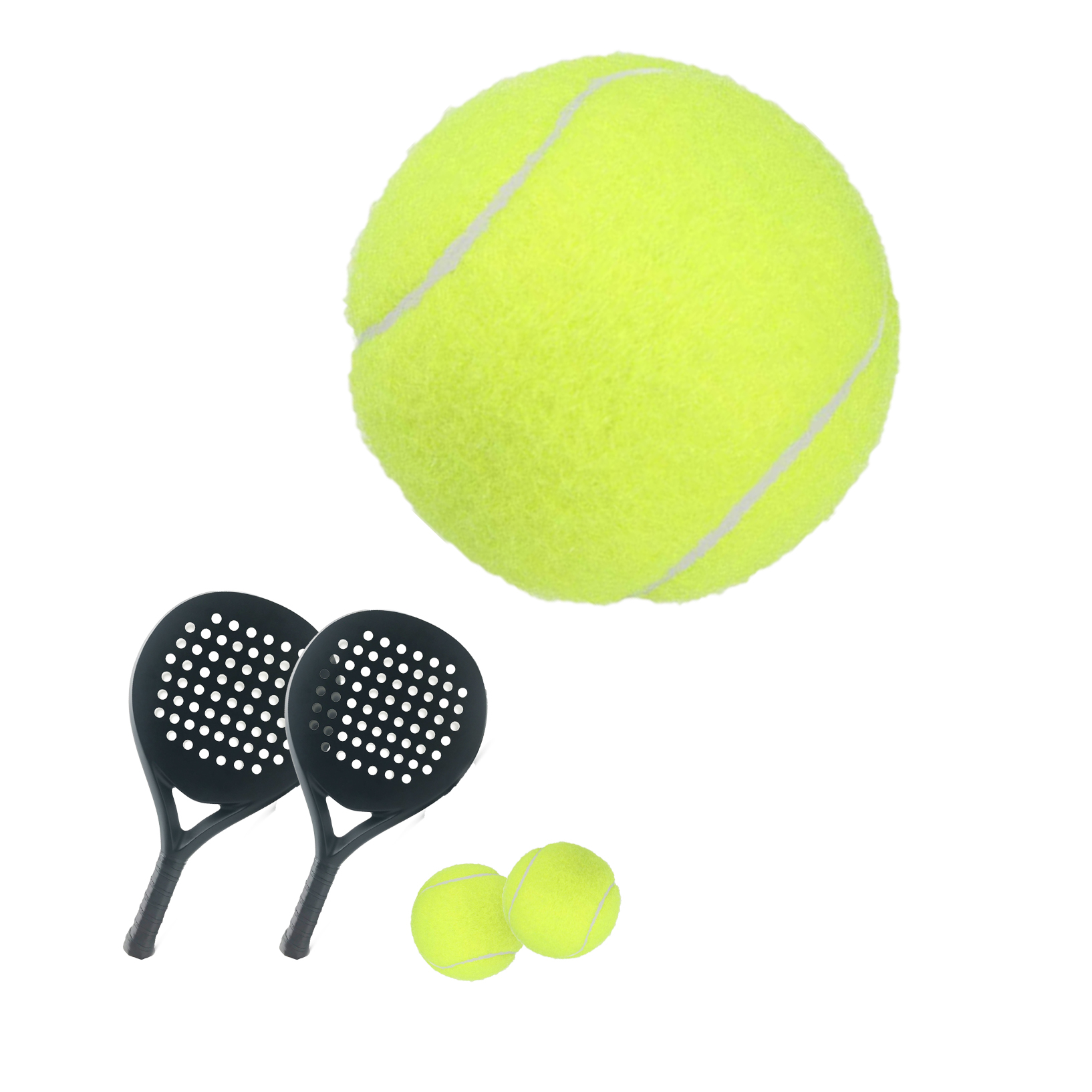 Pelota de tenis логотип на заказ Высокое качество 45% шерсть весло теннисный мяч для матча