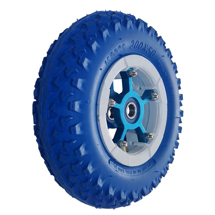 Sunmate Long tyre Life 5 6 7 8 9 10 inches high quality good reputation 200mm pneumatic limited skateboard scooter wheel