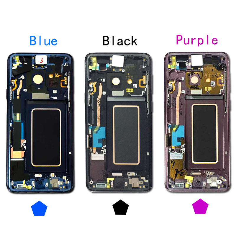 ЖК-дисплей amoled для Samsung galaxy s9, дисплей с сенсорным экраном и дигитайзером в сборе для Samsung s9