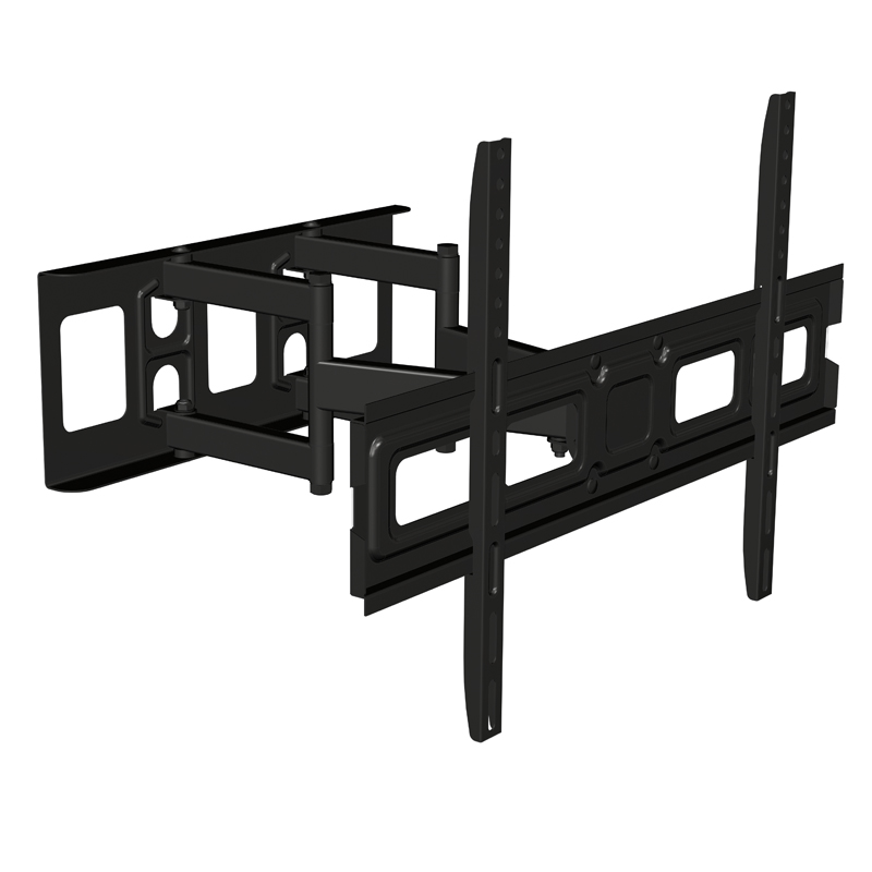 Hot Full Motion Dual Arm TV Wall Mount Bracket with Tilt and Rotation Function VESA 600x400mm