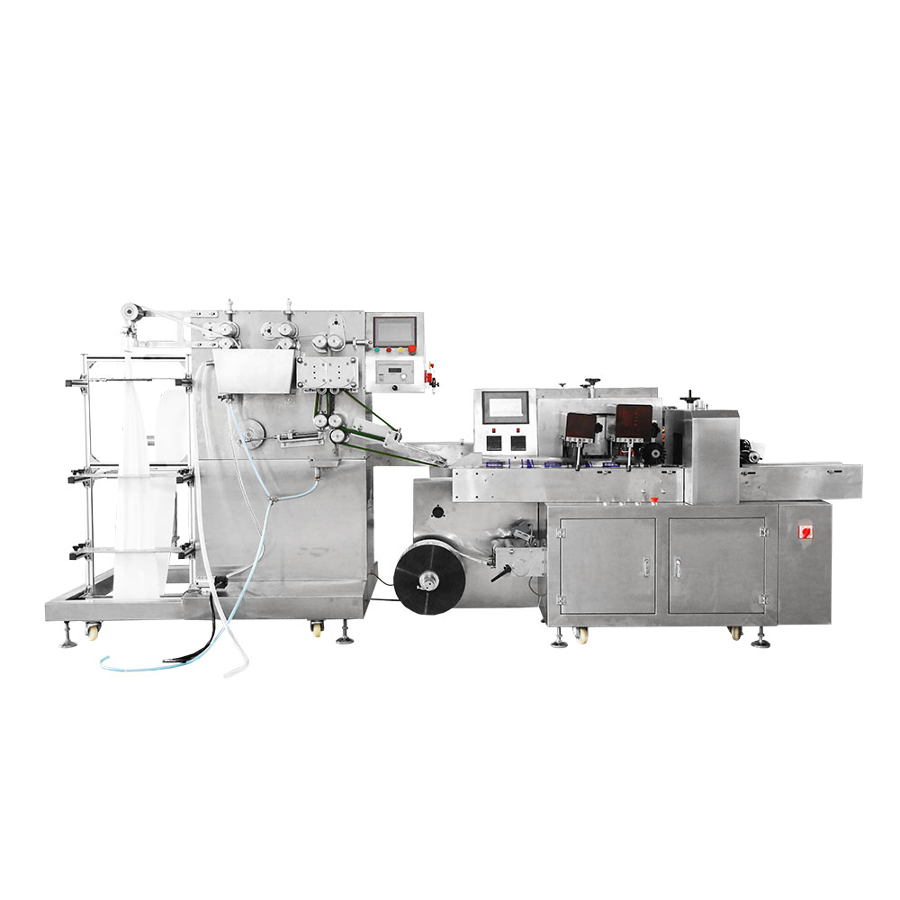 Automatic Wet Wipes Tissue Folding Packing Machine