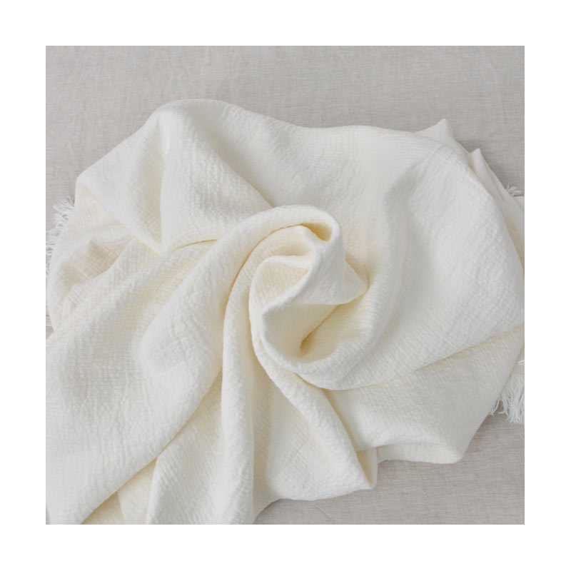 High quality durable using various sofa throw linen cotton throw blanket with tassel