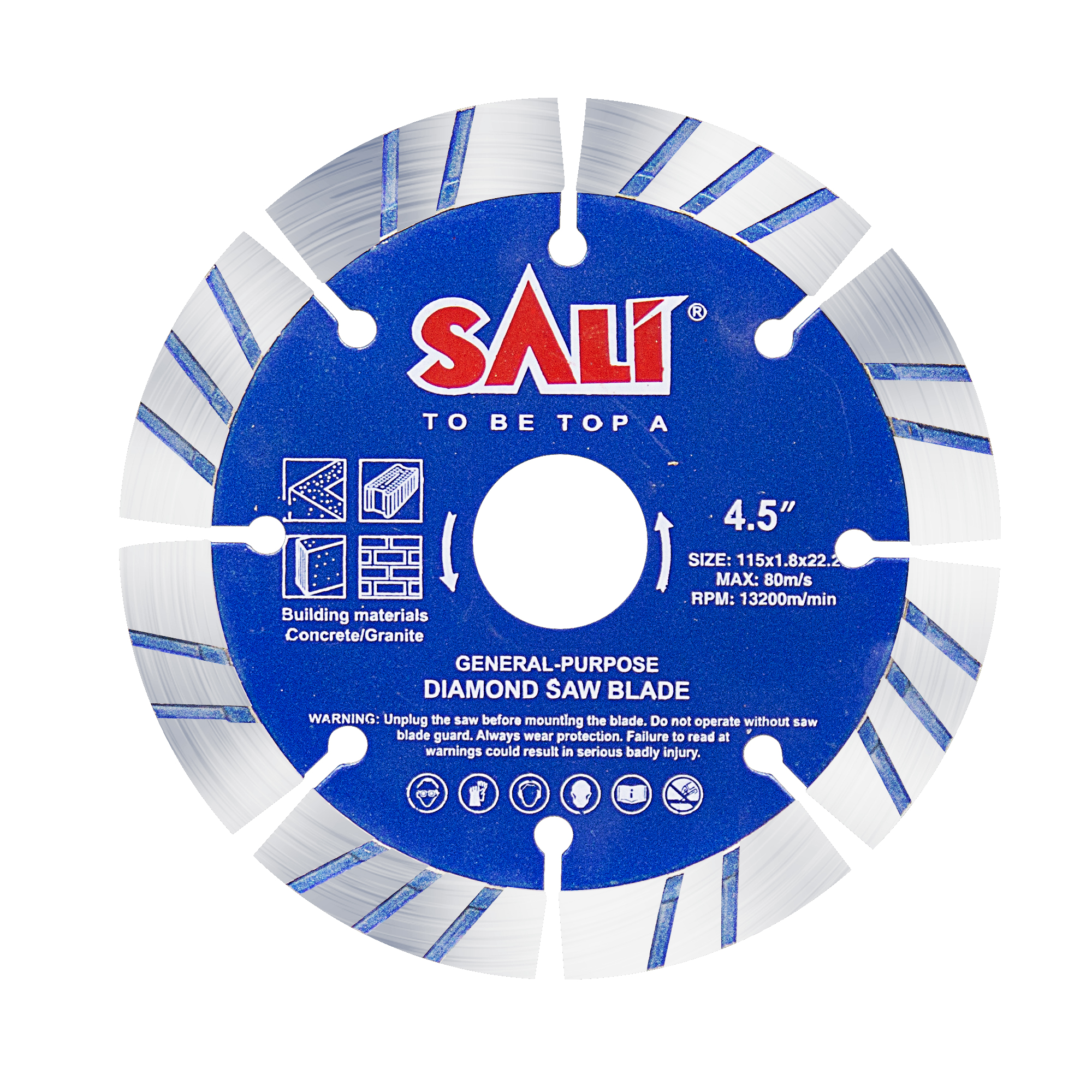 SALI Diamond Cutting Disc Segment Saw Blade for Concrete Marble Ceram power tools Accessories