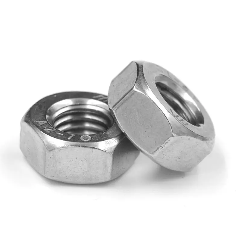 High quality prime DIN 934 GB 6170 Stainless Steel 304 316 hexagon bolt zinc plated hex nuts