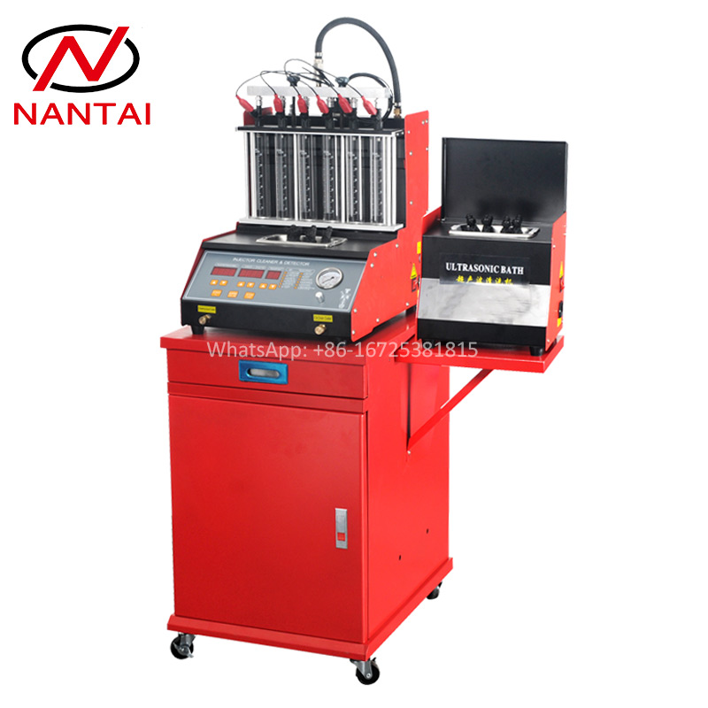 NANTAI QCM200 GDI бензин инжектор тестер очиститель для инжектора бензина сопло автомобиля топливный инжектор тестер машина для очистки