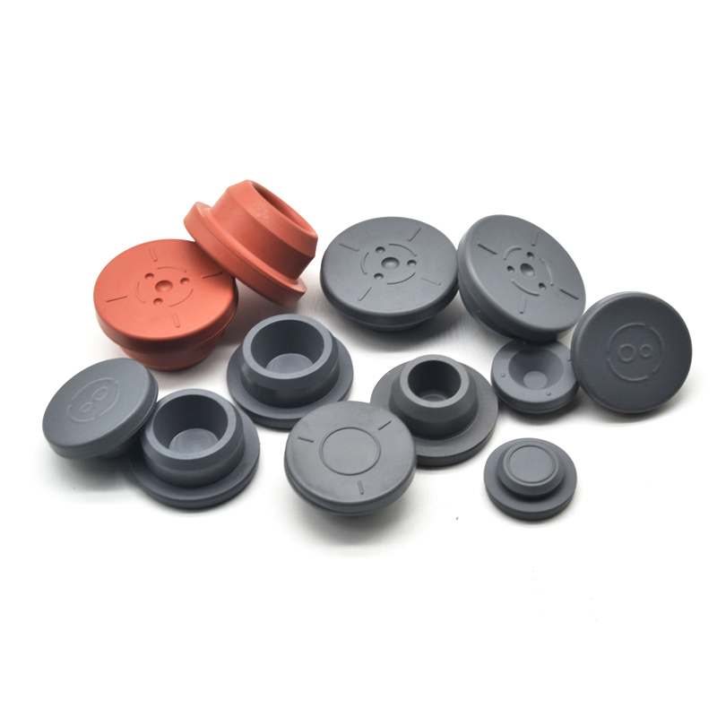 Factory Sale Custom Made Halogenated Butyl Injection Powder Rubber Stoppers