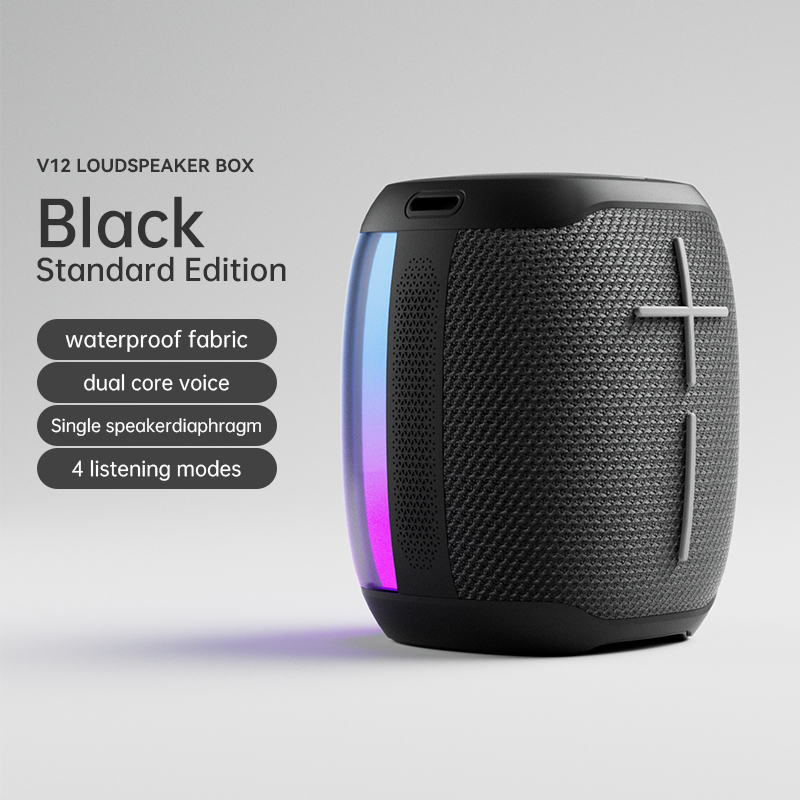 Водонепроницаемый уличный Bluetooth-динамик V12s Pro, мини-сабвуфер, портативный мини-Bluetooth-динамик