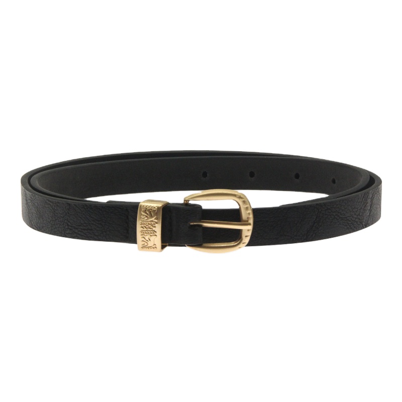PU belt with decorative buckle and loop, skinny PU Dress Waist Belt, Small PU belt