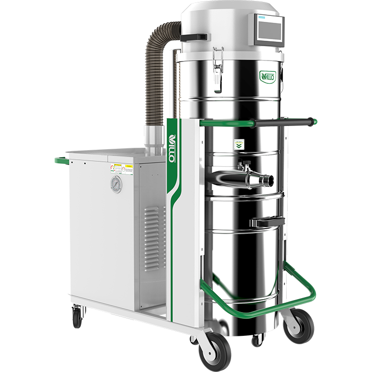 380/50 3kW Three Phase Heavy Duty Type Pulse Jet Cleaning Industrial vacuum cleaner