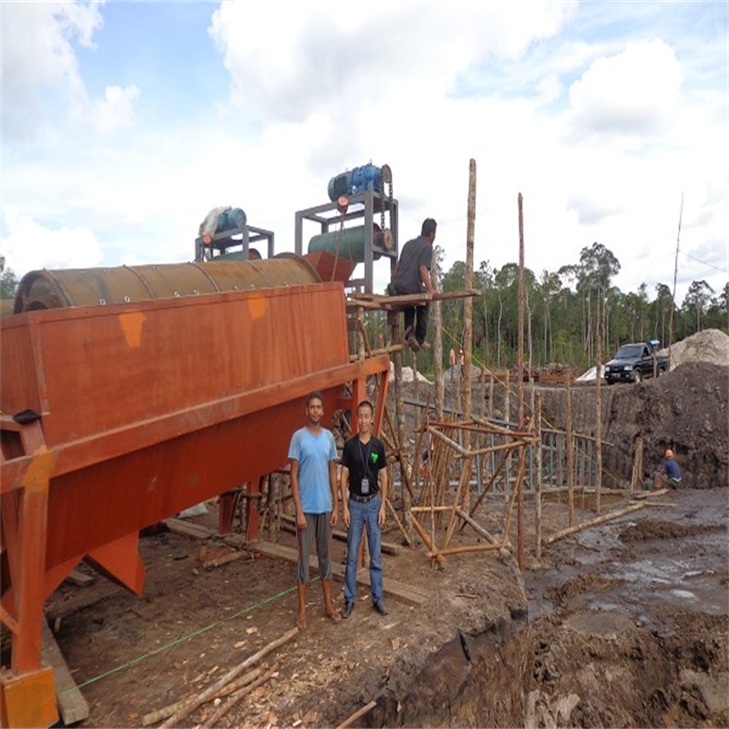 Professional factory Gold Washing trommel for gold mining with various capacity