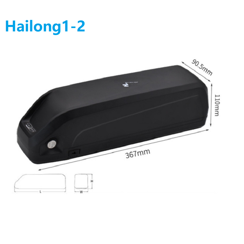 Электрическая литиевая батарея Hailong 1,2 для велосипеда