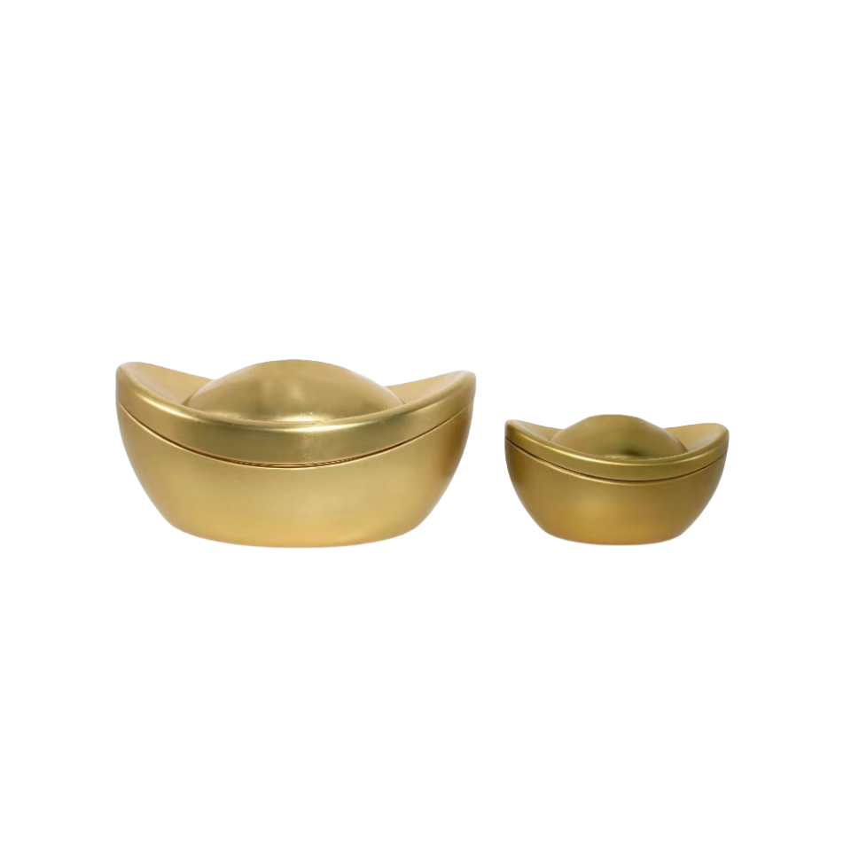 Manufacturers wholesale custom food grade tinplate tin biscuit box candy Sikkim ingot candy can